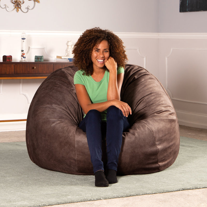 Polyester Classic Bean Bag, Chestnut