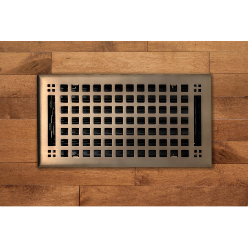 Oil Rubbed Bronze Steel 4 x 10 Vent Cover