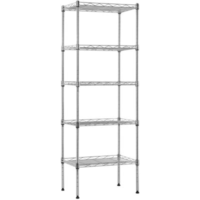 Shelving Unit Storage for Small Places Restaurant Garage Pantry Kitchen Garage Rack