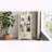 Lighted Glass Curio Cabinet with Adjustable Shelves and Drawer-447320501
