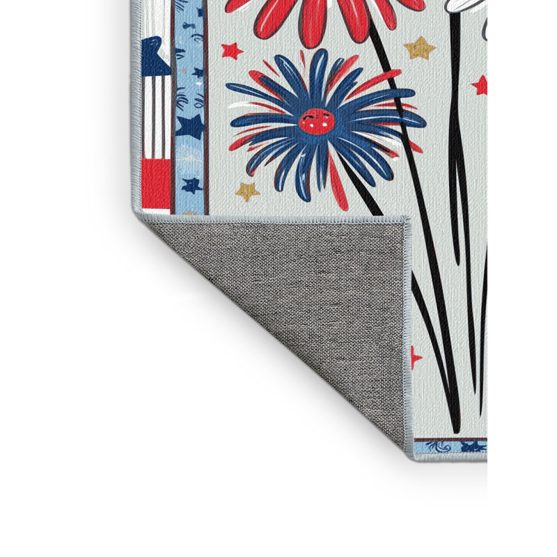 Tapis d'été Holiday The Aisle®, Rectangle 5 pi x 7 pi