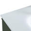 Meuble-lavabo mural simple 30 po avec lavabo flottant vert