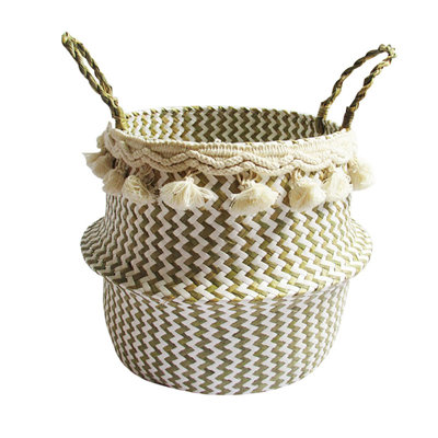 Wicker Laundry Basket with Handles