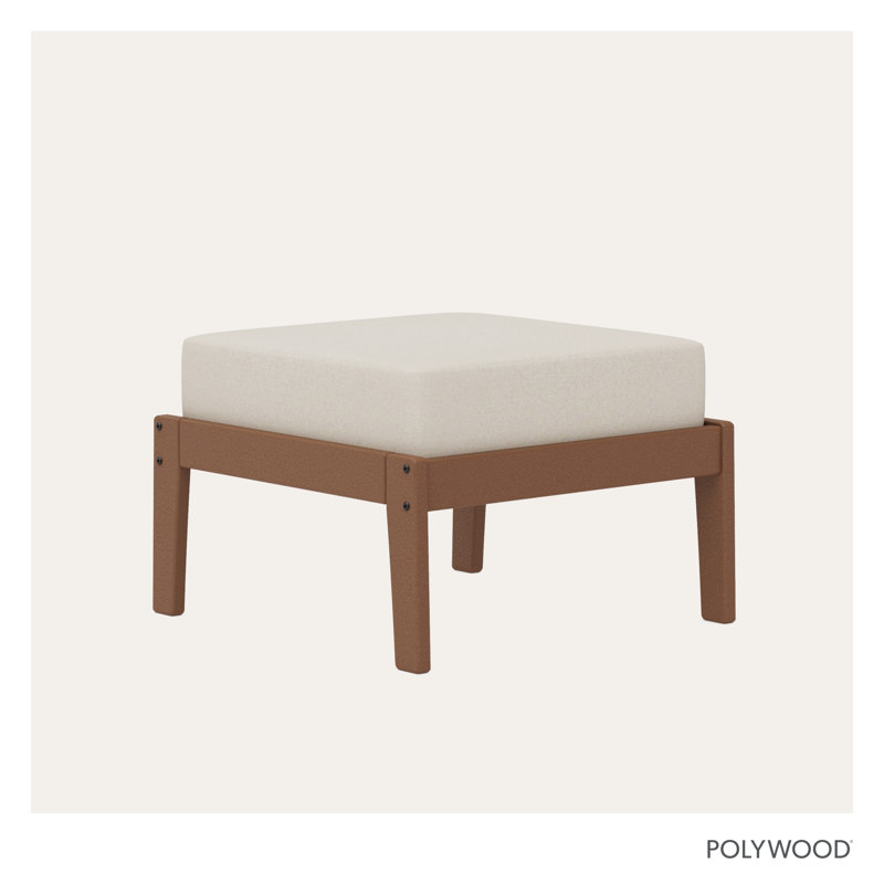 Deep Seating Ottoman, Dune Burlap Revolution®