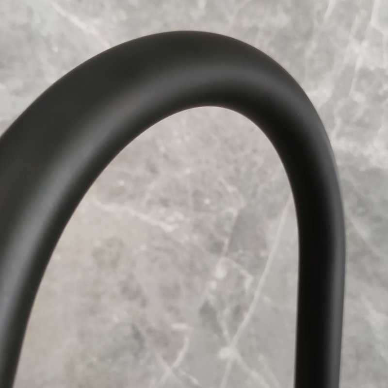 Bathroom Faucet with Drain Assembly, Matte Black