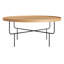 Roundhouse Solid Wood Coffee Table-42044914-42138129
