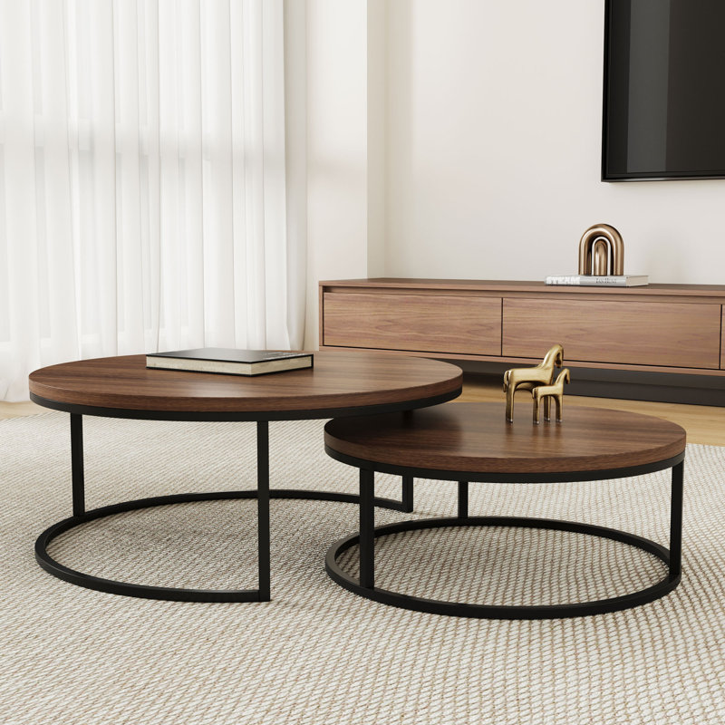 Table basse Landry, Brun