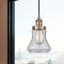 Luminaire suspendu en forme de cloche à 1 lumière Cahuilla-733430851-737318874