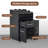 Salon Trolley Makeup Organizer with Drawer and Cabinet-88686309