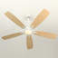 Ventilateur de plafond à intensité variable de 52 po avec lumière et un moteur CC réversible 6 vitesses Karlena
