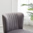 Contemporary Velvet Upholstered Accent Chair, Gray-646179229