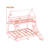 Twin over Queen House Bunk Bed with Climbing Nets and Climbing Ramp-1725760483