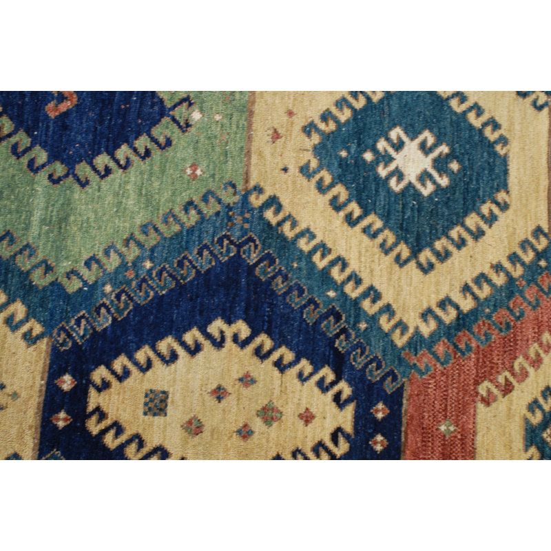 Borachalu III Wool Southwestern Area Rug in Brown/Gray/Beige
