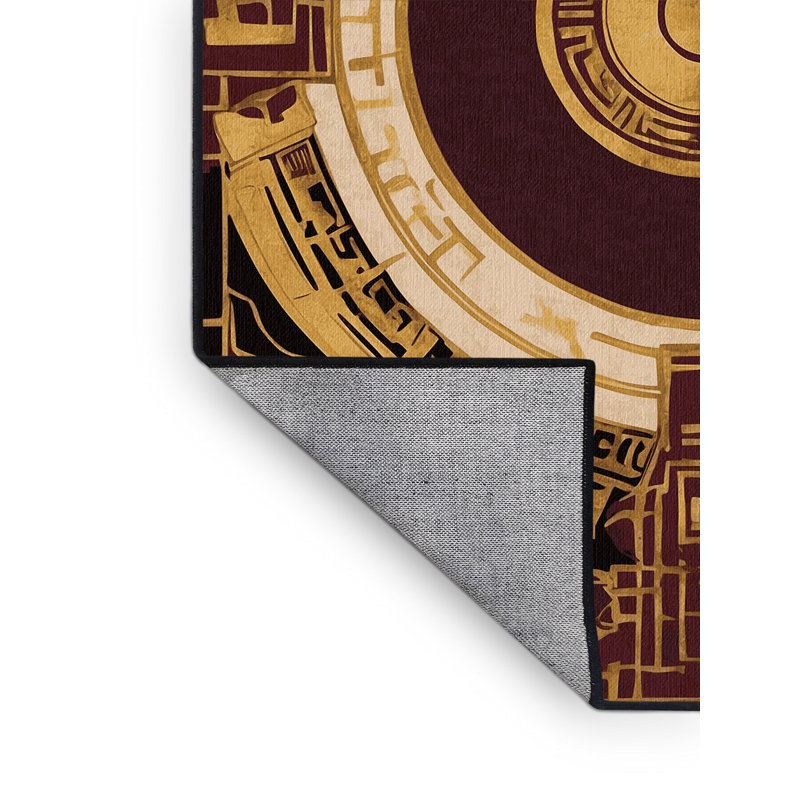 Noble Tapestry Rug, Round 6'