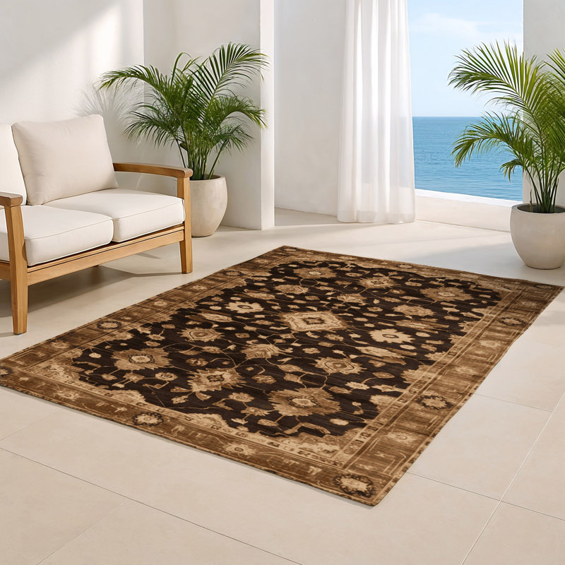 Tapis noir intérieur et extérieur surteint, Rectangulaire 2 pi x 3 pi