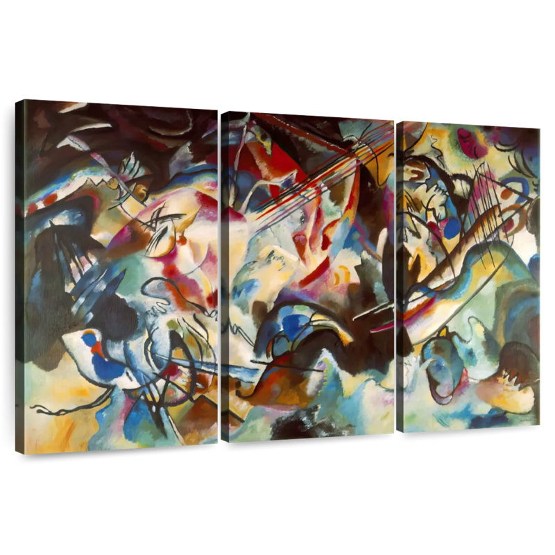 Avery Composition VI, 24" H x 38" W