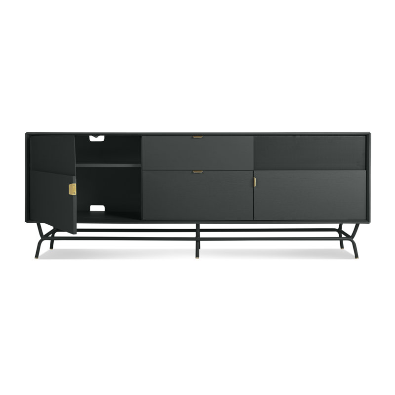 Dang Media Console, Navy Green