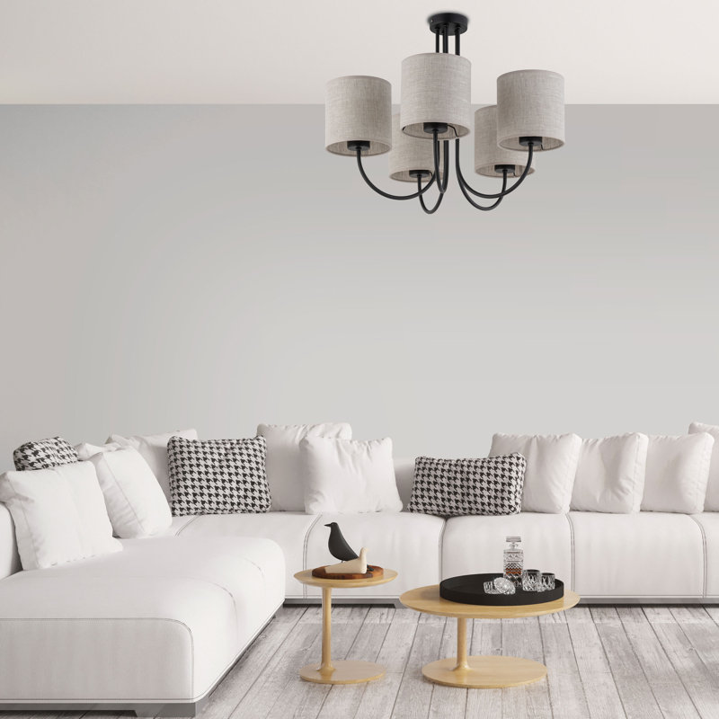 Severs 5 - Light Shaded Chandelier