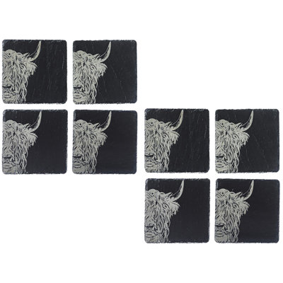 Square 8 Piece Coaster Set