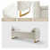Avera Upholstered Flip Top Storage Bench with Two Pillows