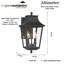 Altimeter 2 - Light Sconce Outdoor Wall Light