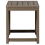 Drift Outdoor Teak Side Table