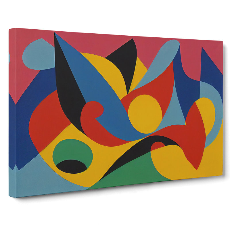 Masterful Modern Abstract - Wrapped Canvas, 35cm H x 50cm W x 3cm D