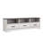 Yazeed Rustic Ridge Washed White 3 Drawer 66" W x 20" H x 16" D TV Stand