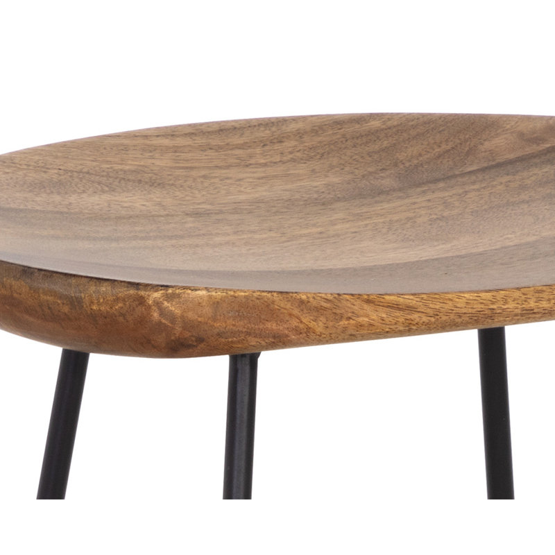 Stool with Metal Frame