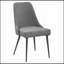 Chaise d'appoint grise et gris acier (ensemble de 2)-2018705945-2018705946