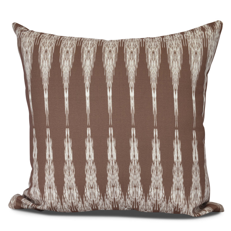 Housse et insert de coussin carré Goals, Gourds and Gatherings, H 16 po x l 16 po, Marron