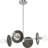 4 - Light Dimmable Sputnik Sphere Chandelier-841850827