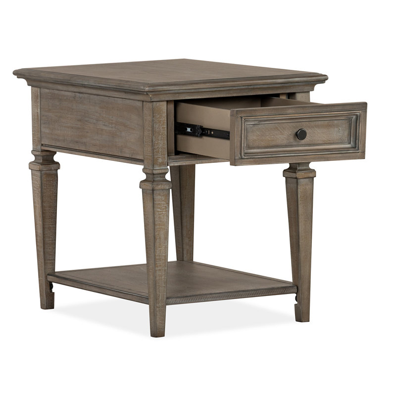 Dube End Table with Storage