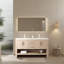 Ensemble de meuble-lavabo double 60 po avec 2 tiroirs et 4 portes