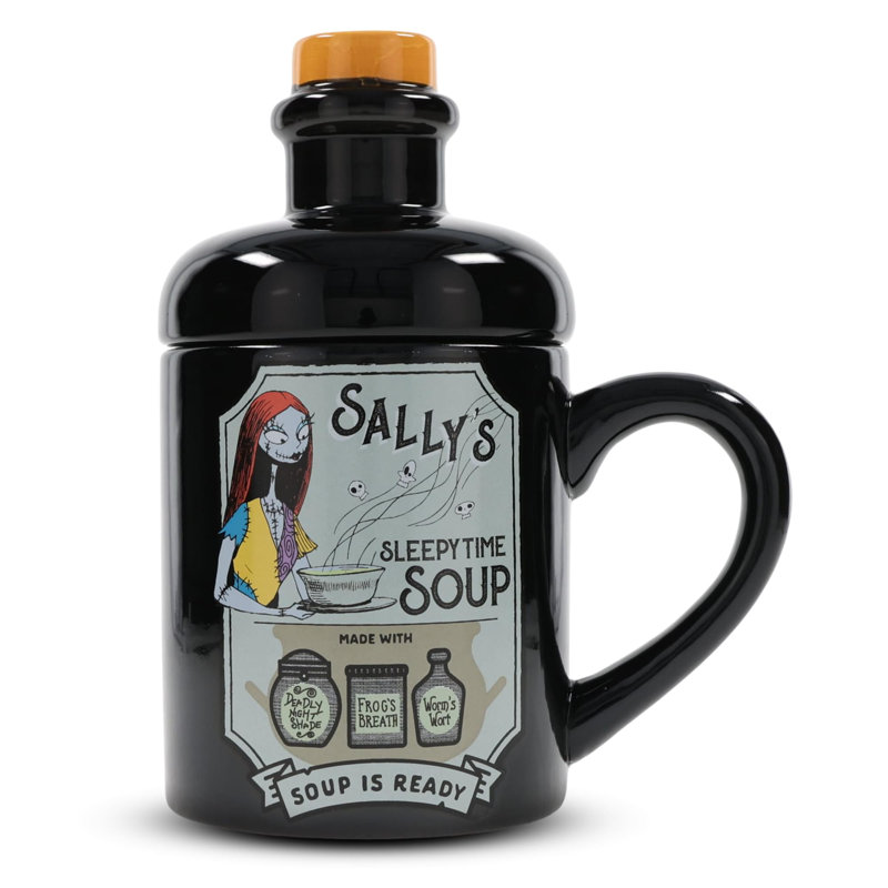 Tasse en céramique sculptée Disney The Nightmare Before Christmas Sally's Soup