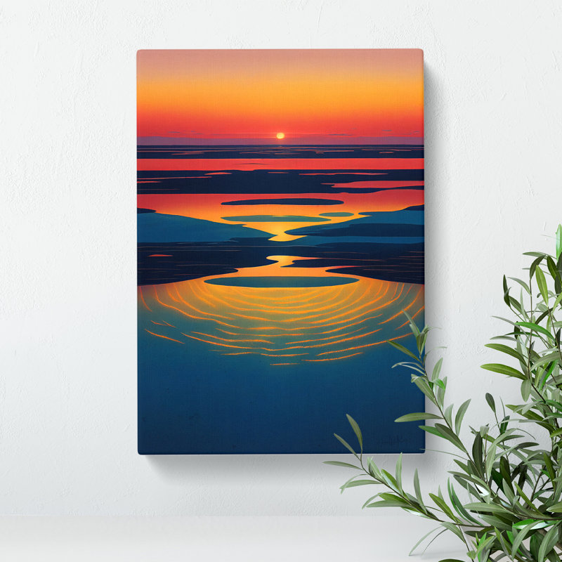 Supreme Sunset - Wrapped Canvas, 50cm H x 35cm W x 3cm D