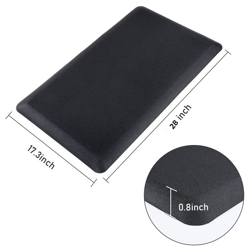 Tapis de cuisine Latausha, Tapis de couloir 1 pi 5 po x 2 pi 4 po x 0,8 po