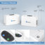 Quiet OxConcentrator with Timer, 3L/min Flow, 3 Power Sources (AC/Car/Battery)