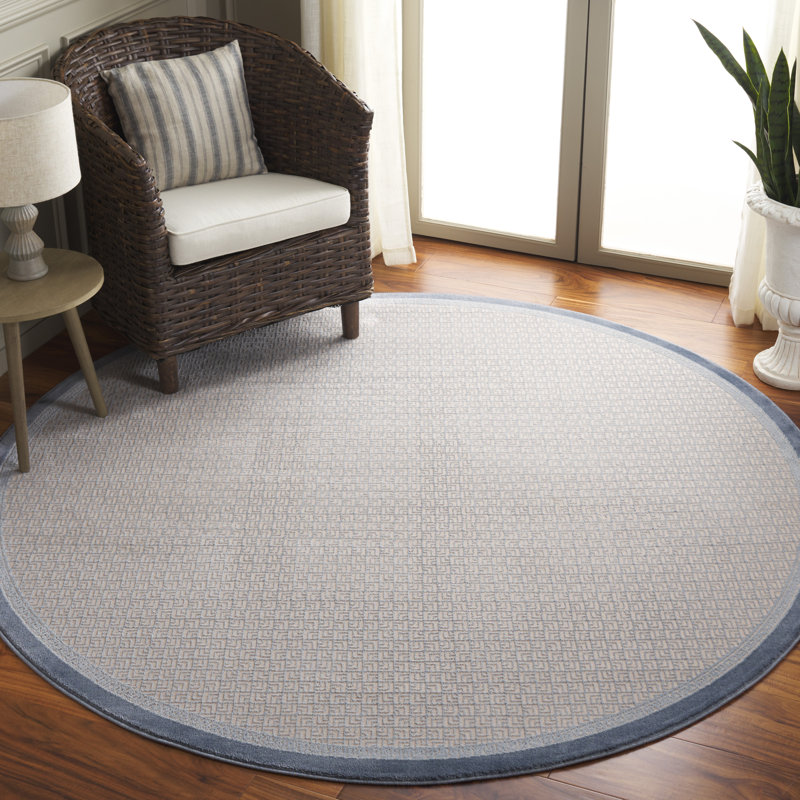Tapis géométrique Tyanni, Rond 6 pi 7 po
