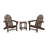 POLYWOOD x Sol 72 Jamarion 3-Piece Adirondack Set-566058568