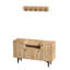 Toppino Hall Tree with Shoe Storage
