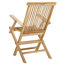 Marcus Solid Teak Folding Arm Chair