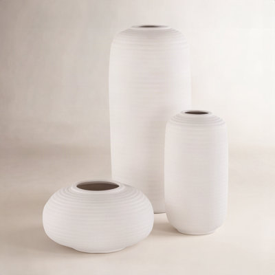 10.25'' Handmade Ceramic Table Vase