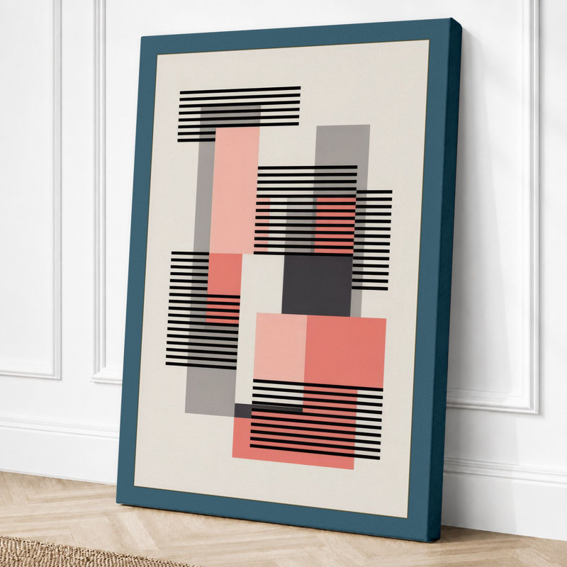 Print, 24x16 - 61.0 x 40.6 cm, Teal Border