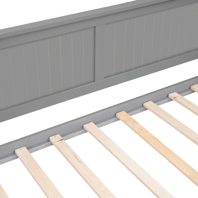 Corner Daybed, Gray, Full/Double