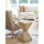 Sunset Key Solid Wood Block End Table