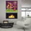 Art mural en verre épique «Suite à une étoile» par Elle Media Group, 36 po x 36 po-117463618