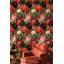 Papier peint floral, décoration murale traditionnelle rétro