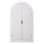 Aldric Wood Flat Wall Mirror