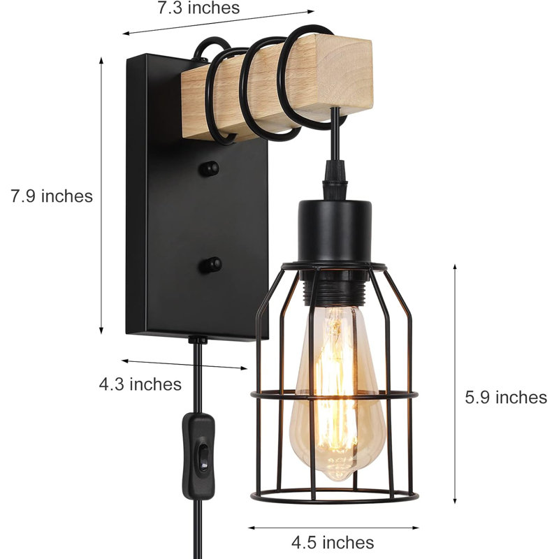 Teaerra Corner Wall Light